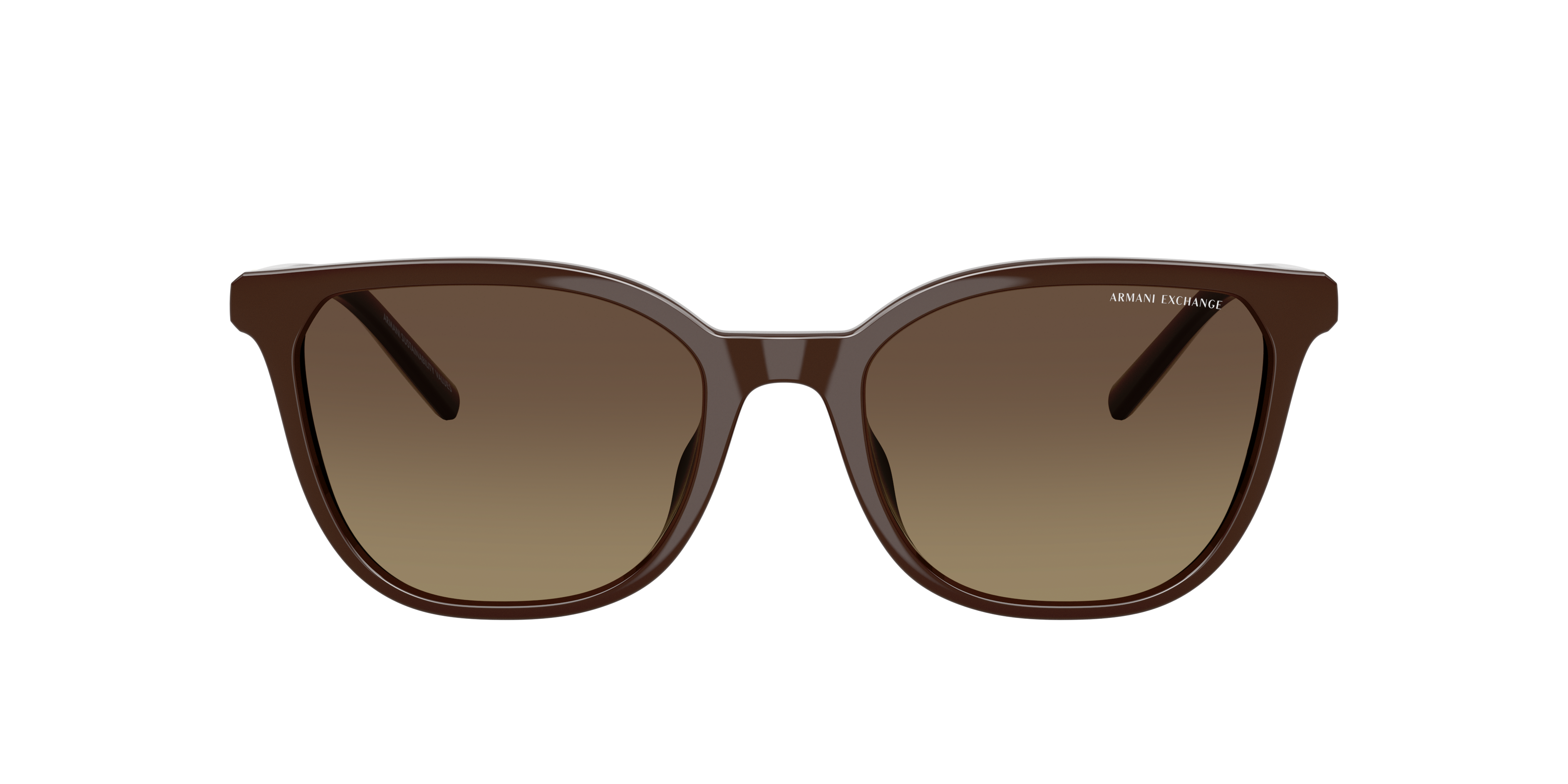 Armani Exchange AX4168SU M (54 - 19) with Yellow lenses and Brown