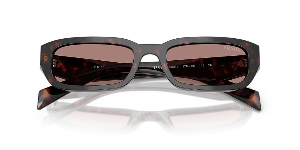 サングラス PRADA SUN GLASS (0PRB06S 15W03N53) PR B06S Prada Sunglasses 15W03N Classic Tortoise - eye-oo.com