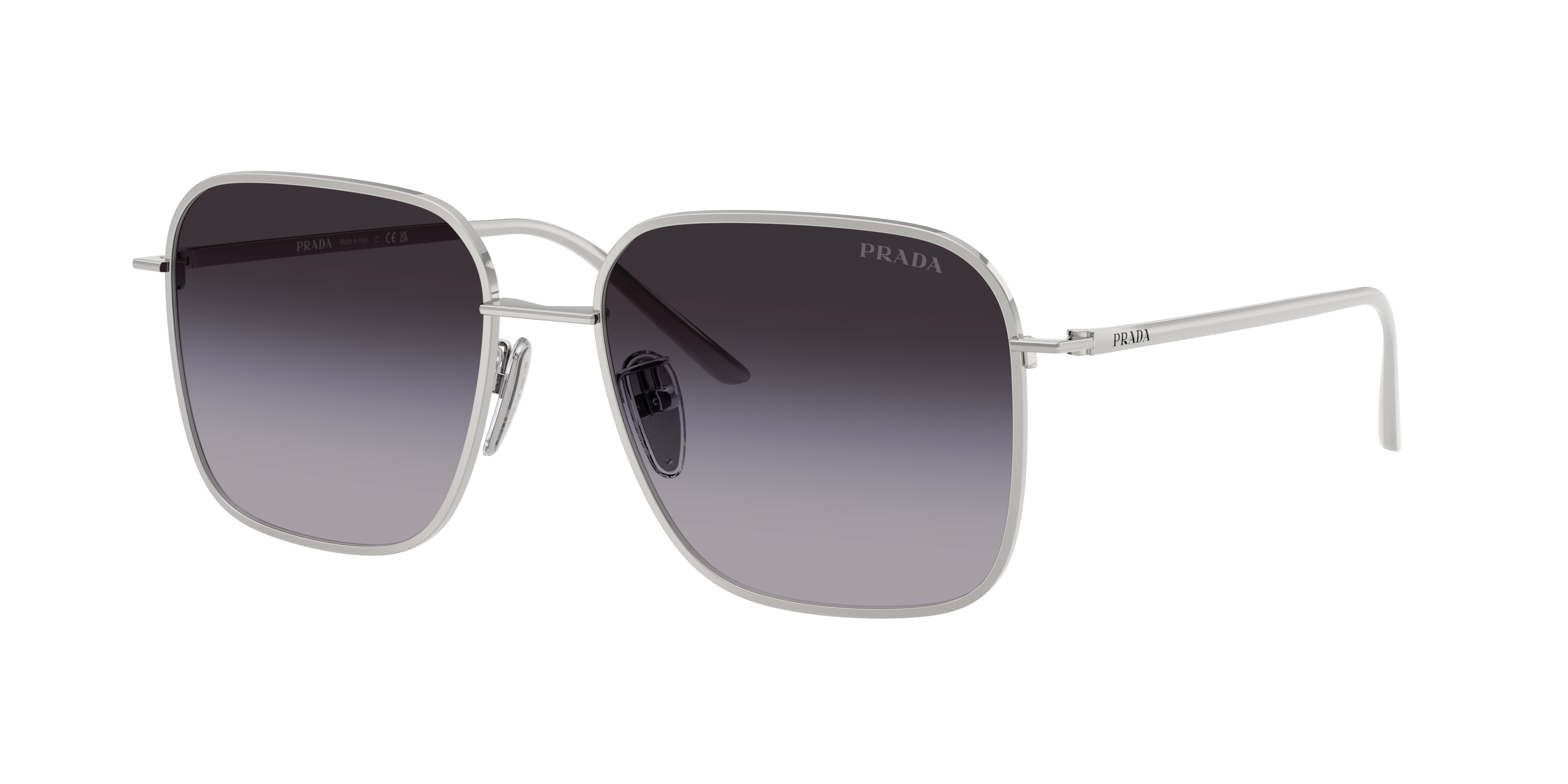 Prada Woman Sunglass Pr C54sd In Gray