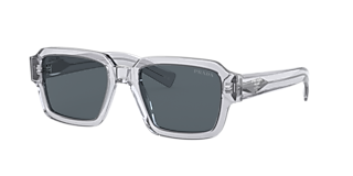 Prada PR A02S S (52 - 19) with Grey lenses and Black frame
