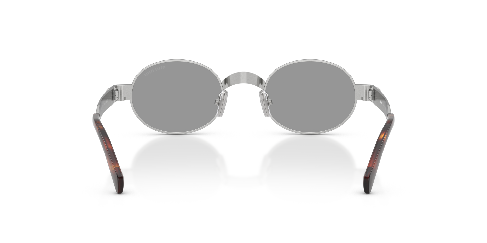 Miu Miu MU B51S S (47 - 21) with Grey lenses and Silver  display picture 3