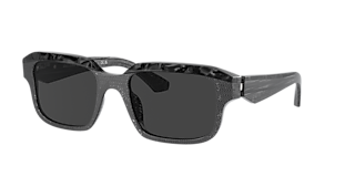 Alain Mikli A05505 M (48 - 24) with Blue lenses and Black frame