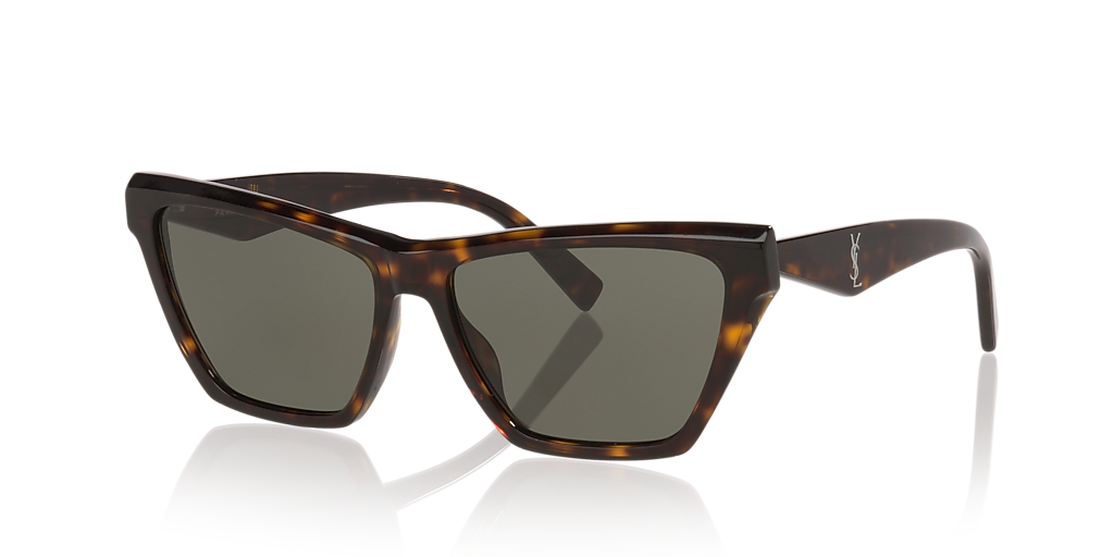 Saint Laurent SL M103 M (58 - 15) with Grey lenses and Tortoise