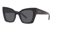 Saint Laurent SL 552 S (51 - 22) with Black lenses and Black