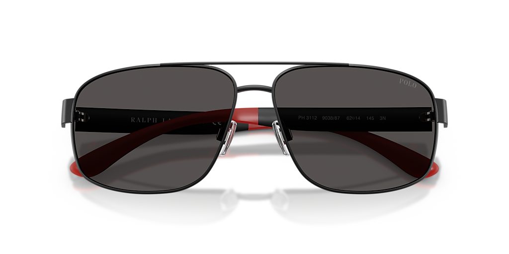 POLO by Ralph Lauren ブレイシーズ ボタン 茶 a121 PH3112 Sunglasses - Polo by Ralph Lauren Authorized Retailer