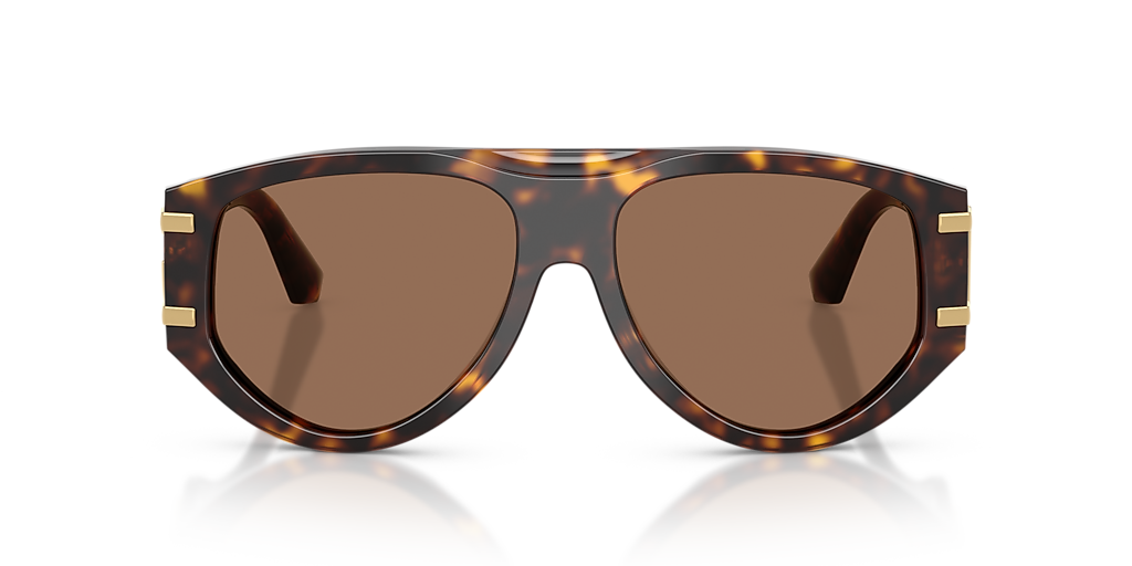 Dolce&Gabbana DG4499 L (57 - 16) with Brown lenses and Tortoise