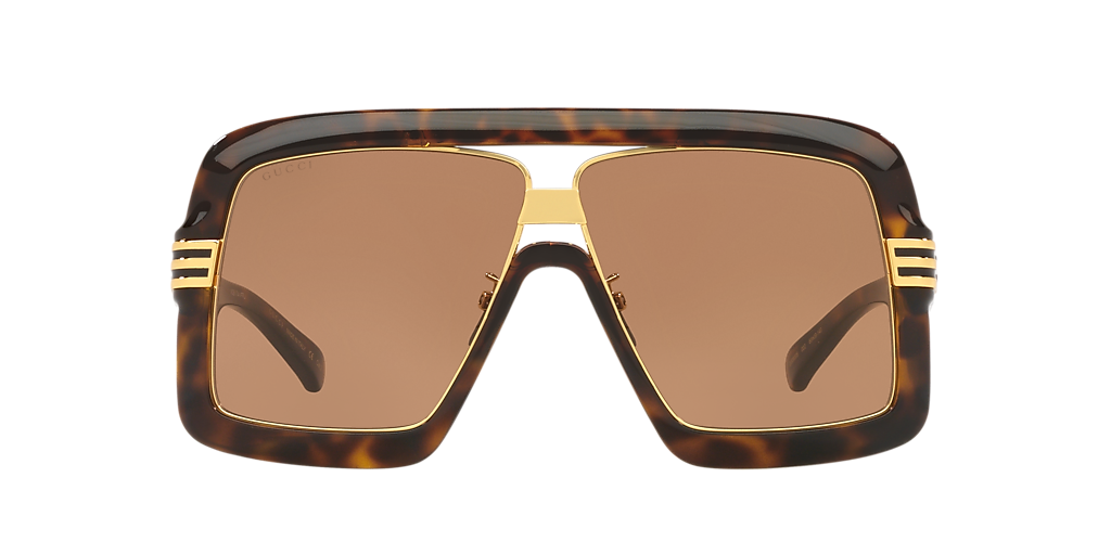 GUCCI GG0900S Tortoise - Men Luxury Sunglasses, Brown Lens
