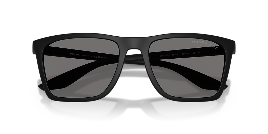 Prada Linea Rossa PS B08SF XXL (56 - 19) with Grey lenses and