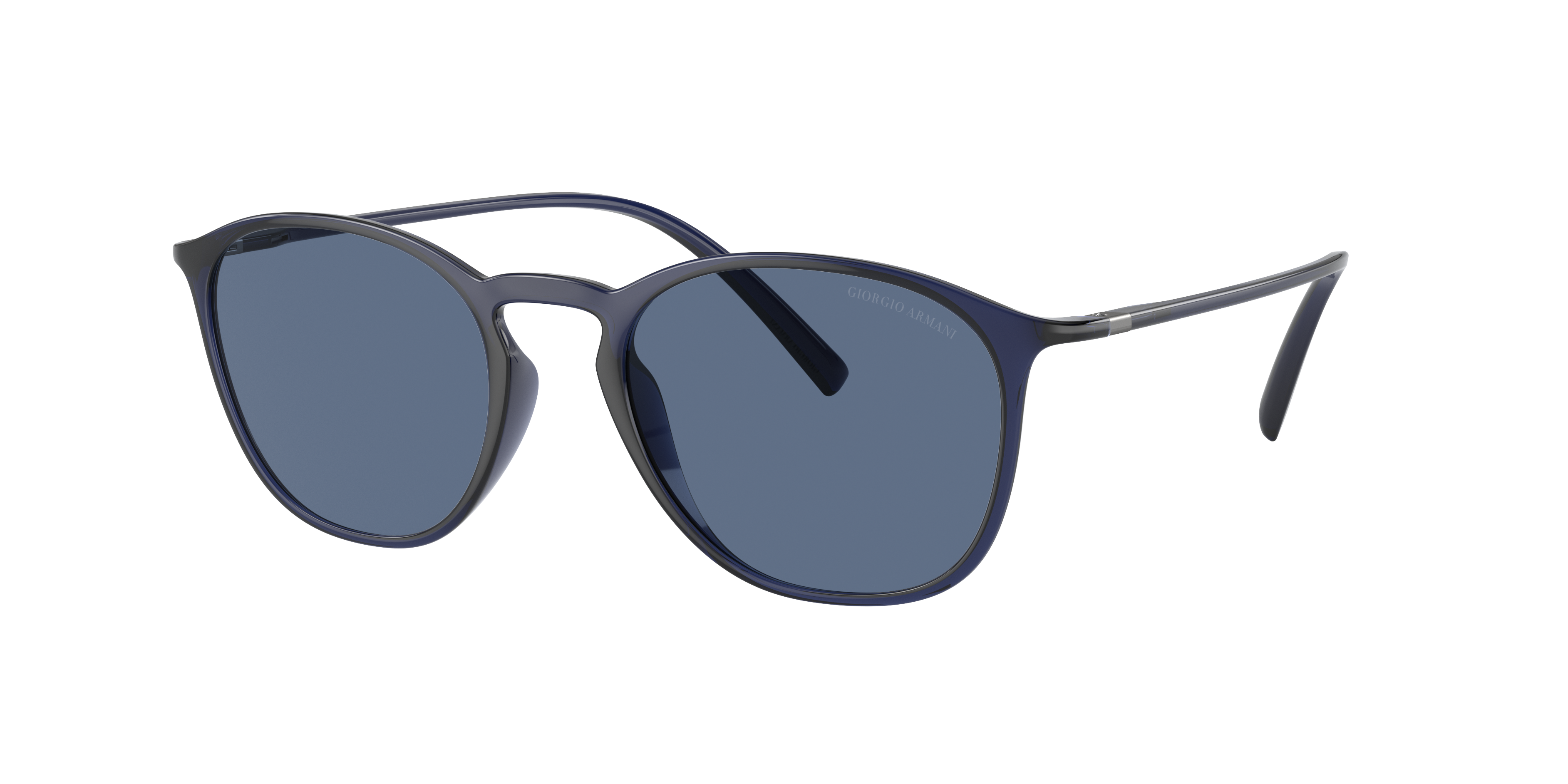 Giorgio Armani Man Sunglasses Ar8186u In Dark Blue