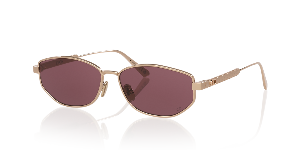 Y*u様 Dior サングラス DIOR EYEWEAR DiorCannage S2U rectangular-frame gold-tone