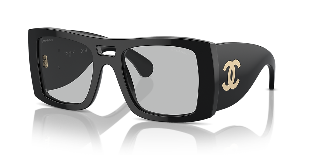 Chanel CH9141A M (53 - 21) with Grey lenses and Black frame