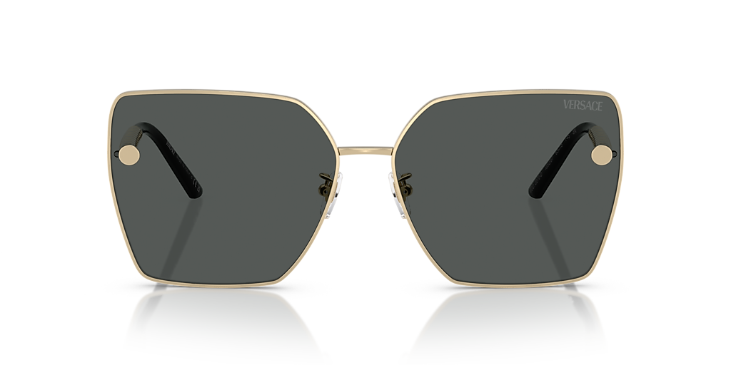Versace VE2270D M (63 - 15) with Grey lenses and Gold frame