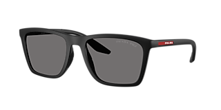 Prada Linea Rossa PS 05YS XXL (58 - 17) com Lentes Cinza e