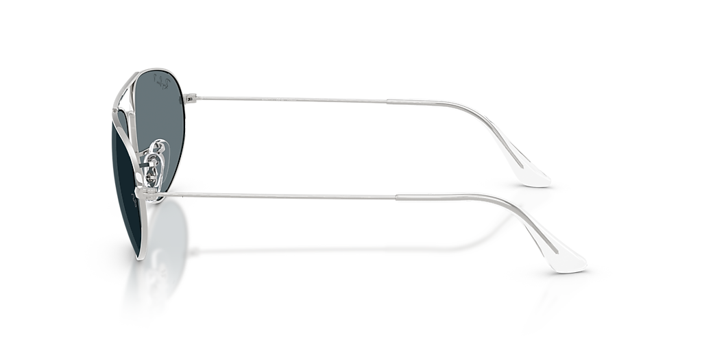 Ray-Ban Explorer IV XXL (60 - 18) with Blue lenses and Silver