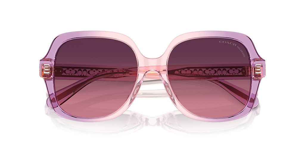 Coach HC8395U CR614 M (54 - 17) with Red lenses and Pink  display picture 1