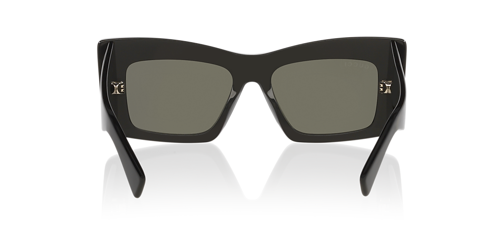サングラス GUCCI GG1842S SUNGLASSES Gucci GG1842S S (53 - 17) with Grey lenses and Black frame