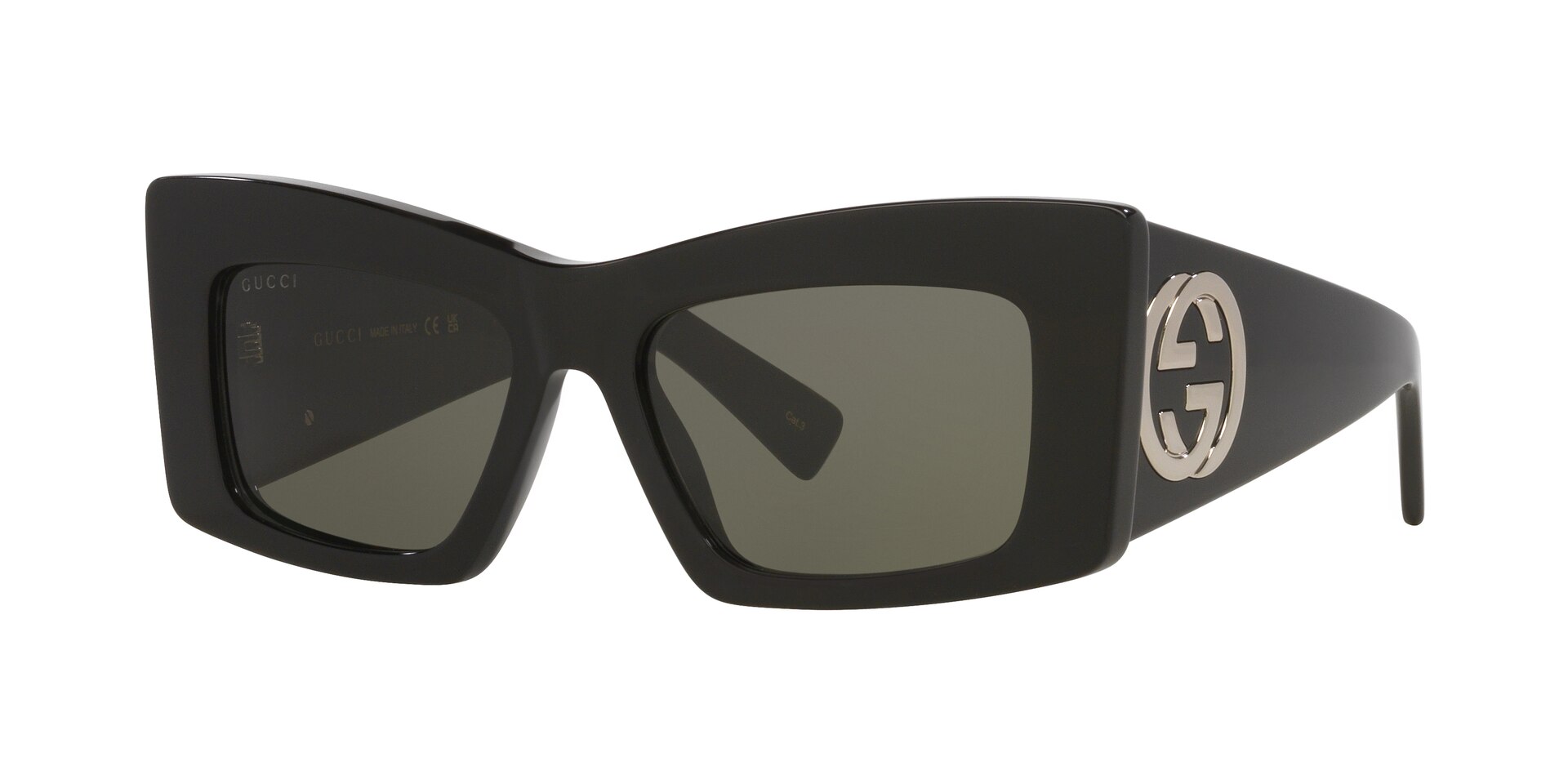 Gucci Woman Sunglass GG1842S - Frame color: Black, Lens color: Grey