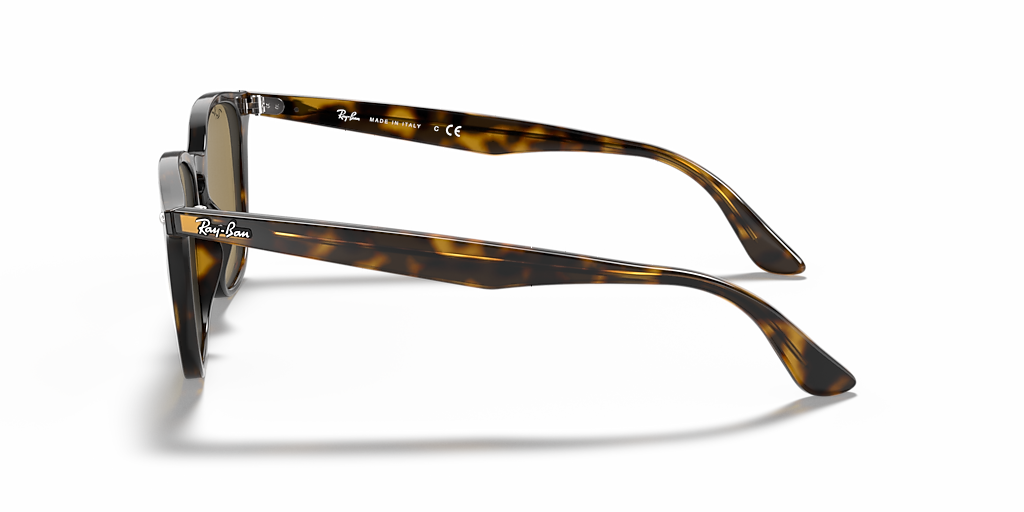 Ray-Ban RB4258F L (52 - 20) with Brown lenses and Tortoise frame