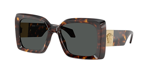 Versace VE4467U 54 Dark Grey & Black Sunglasses | Sunglass Hut USA