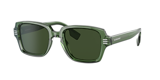 Burberry BE4397U Micah XL (58 - 17) with Grey lenses and Green