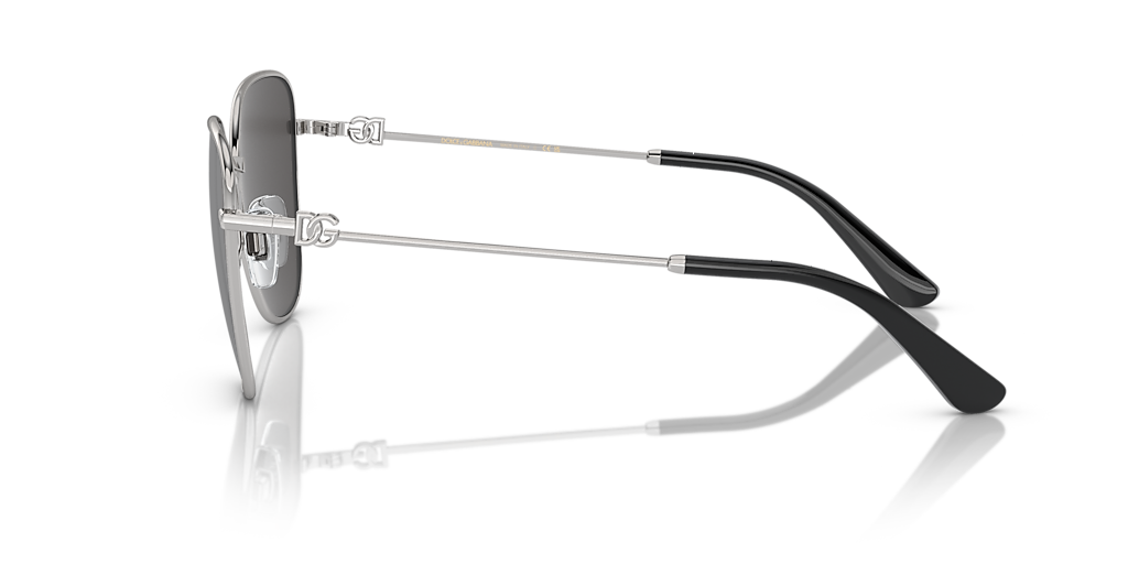 Dolce&Gabbana DG2293 L (56 - 17) with Grey lenses and Silver
