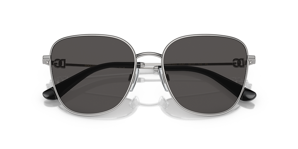 Dolce&Gabbana DG2293 L (56 - 17) with Grey lenses and Silver