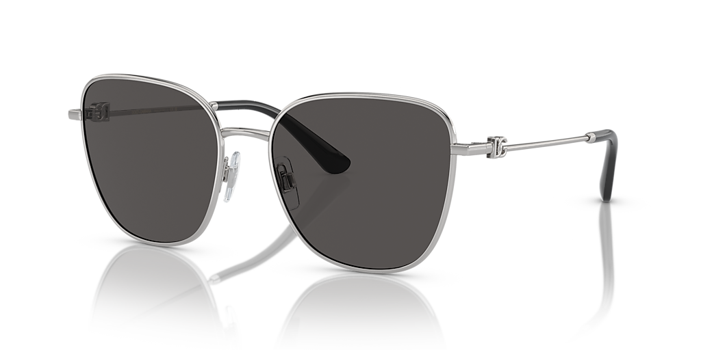 Dolce&Gabbana DG2293 L (56 - 17) with Grey lenses and Silver