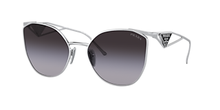 Prada PR A25S L (71 - 16) with Grey lenses and Black frame