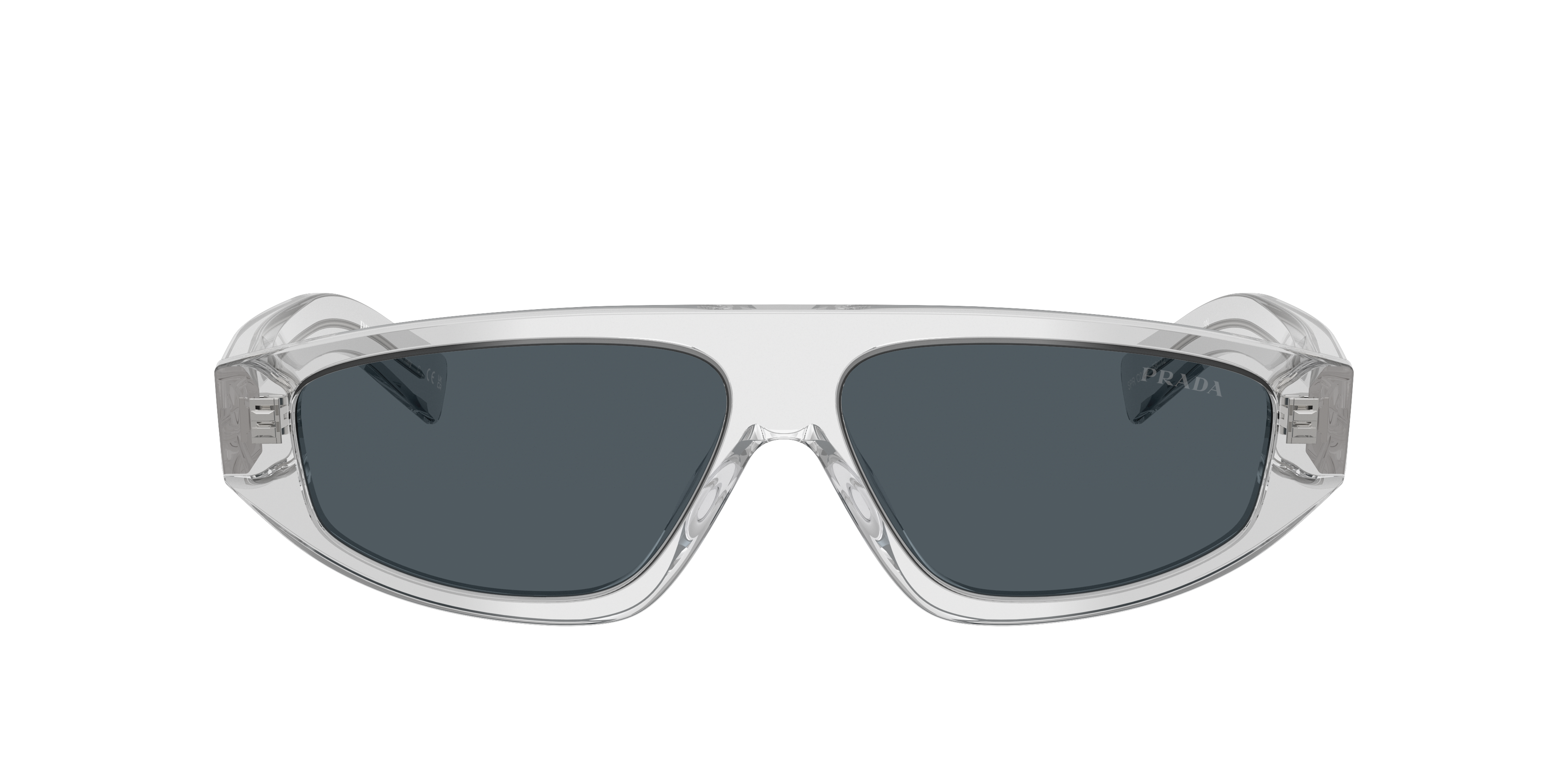 Prada PR C02SF M (58 - 12) with Grey lenses and Grey frame