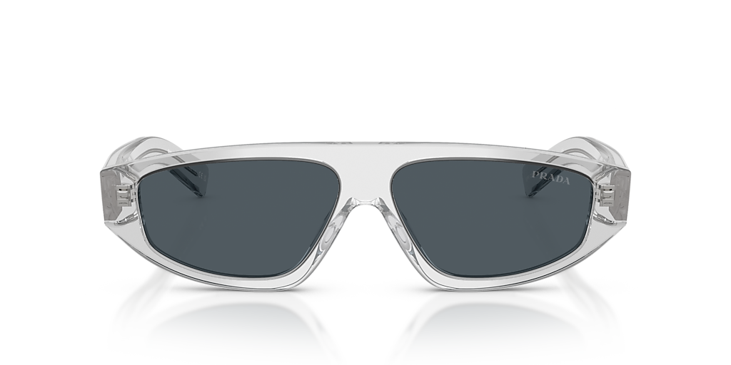 Prada PR C02SF M (58 - 12) with Grey lenses and Grey frame