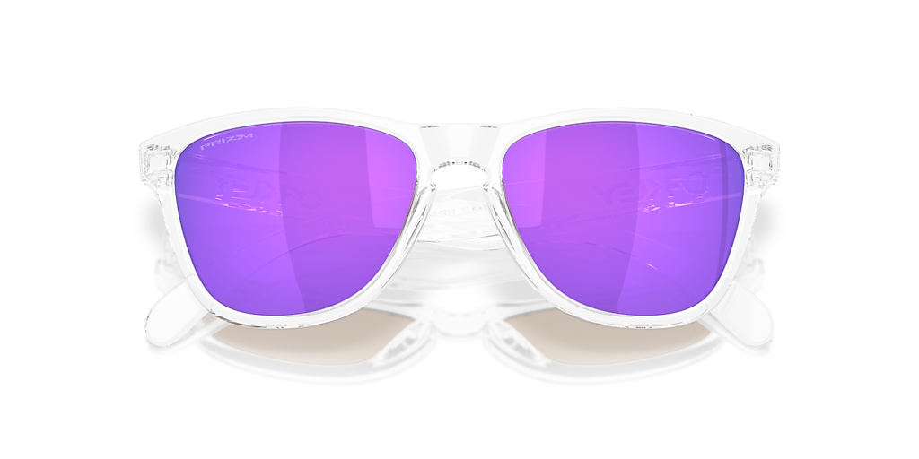 Oakley Frogskins™ S S (53 - 16) with Violet lenses and Transparent