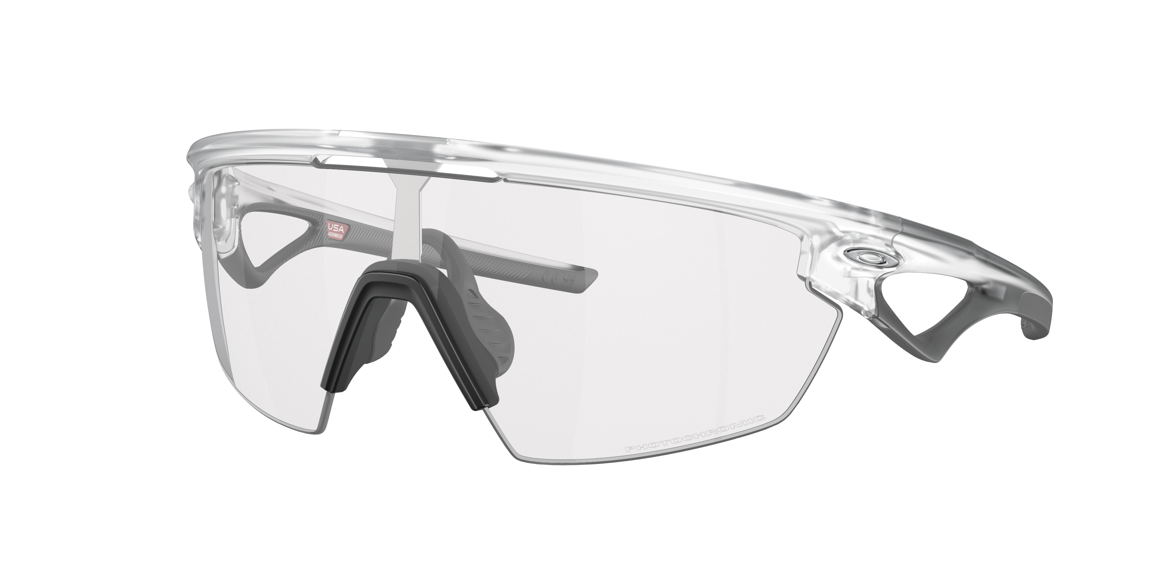 Oakley Sphaera Sunglasses Matte Clear / Clear In Transparent