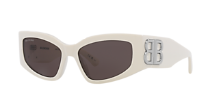 Balenciaga BB0289S XXL (71 - 16) with Yellow lenses and Brown