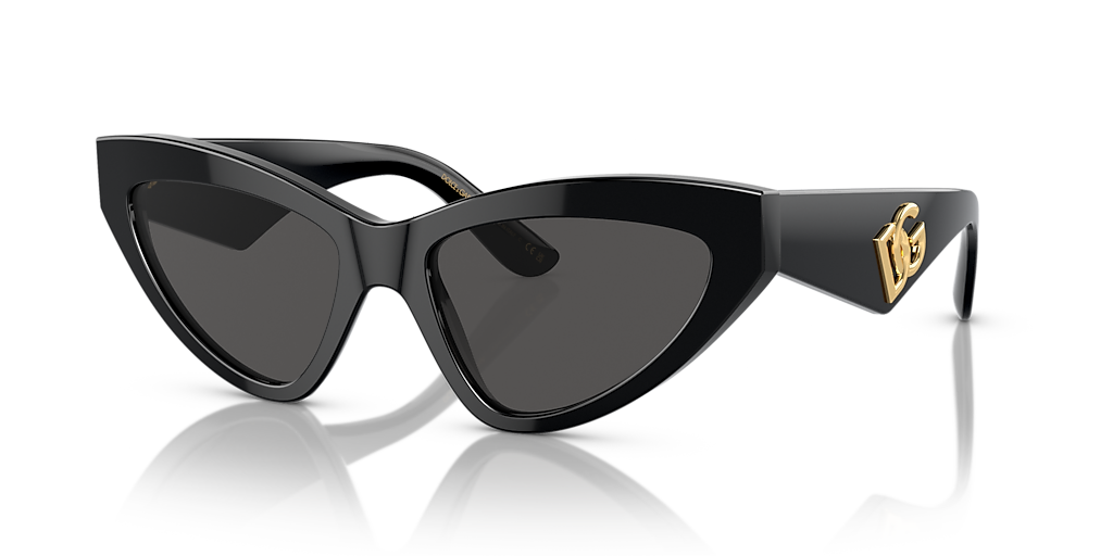Dolce&Gabbana DG4439 L (55 - 18) with Grey lenses and Black