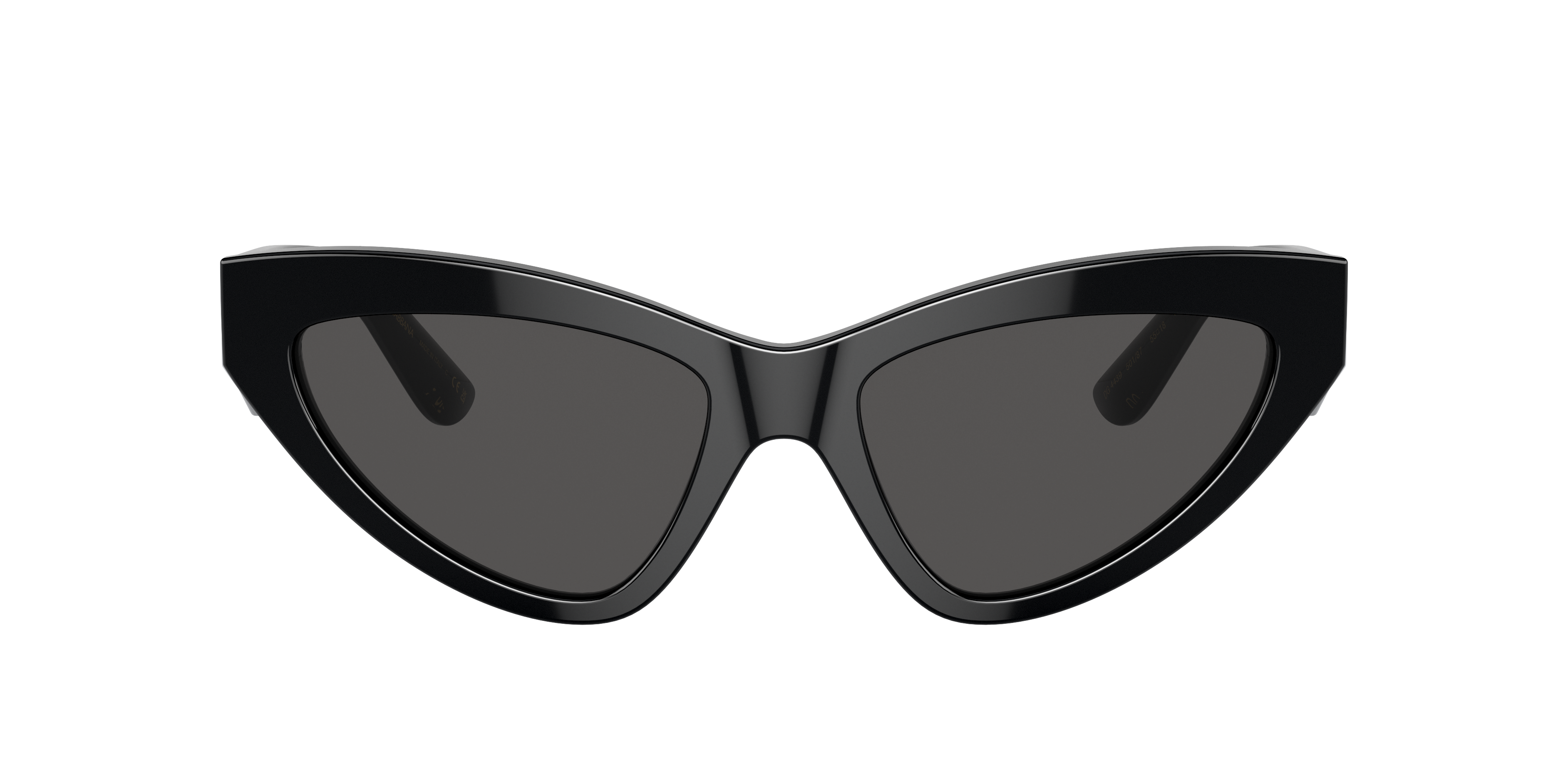 Dolce&Gabbana DG4439 L (55 - 18) with Grey lenses and Black frame