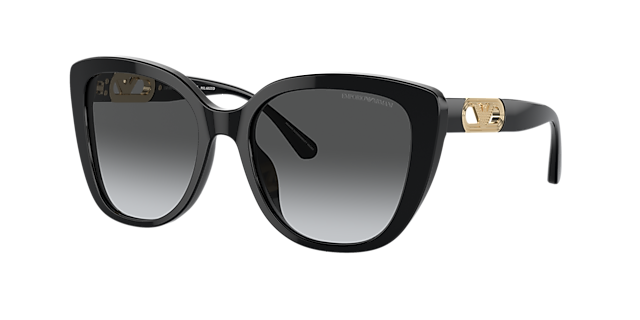 Emporio Armani EA4214U 54 Polar Grau Verlaufstönung & Schwarz 
