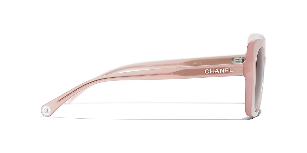 Chanel Rectangle Sunglasses CH5504 M (53 - 17) with Grey
