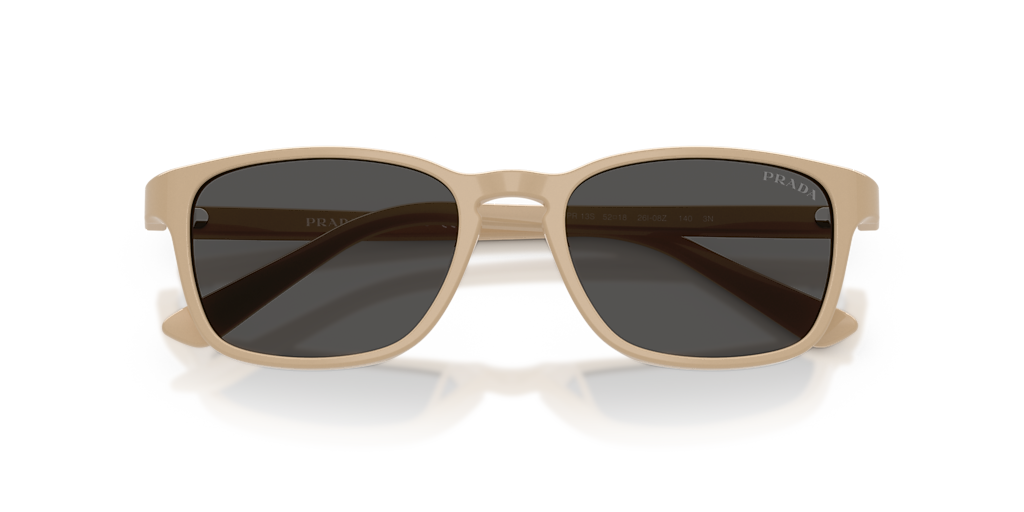 Prada PR D13SU (52 - 18) with Grey lenses and Brown frame