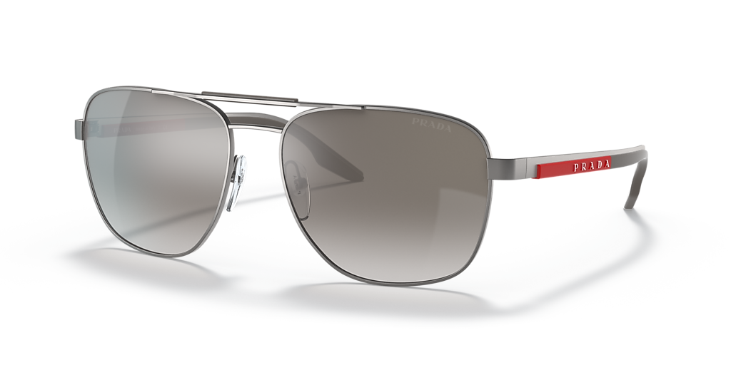 Prada Linea Rossa PS 53ZS XL (59 - 15) with Blue lenses and