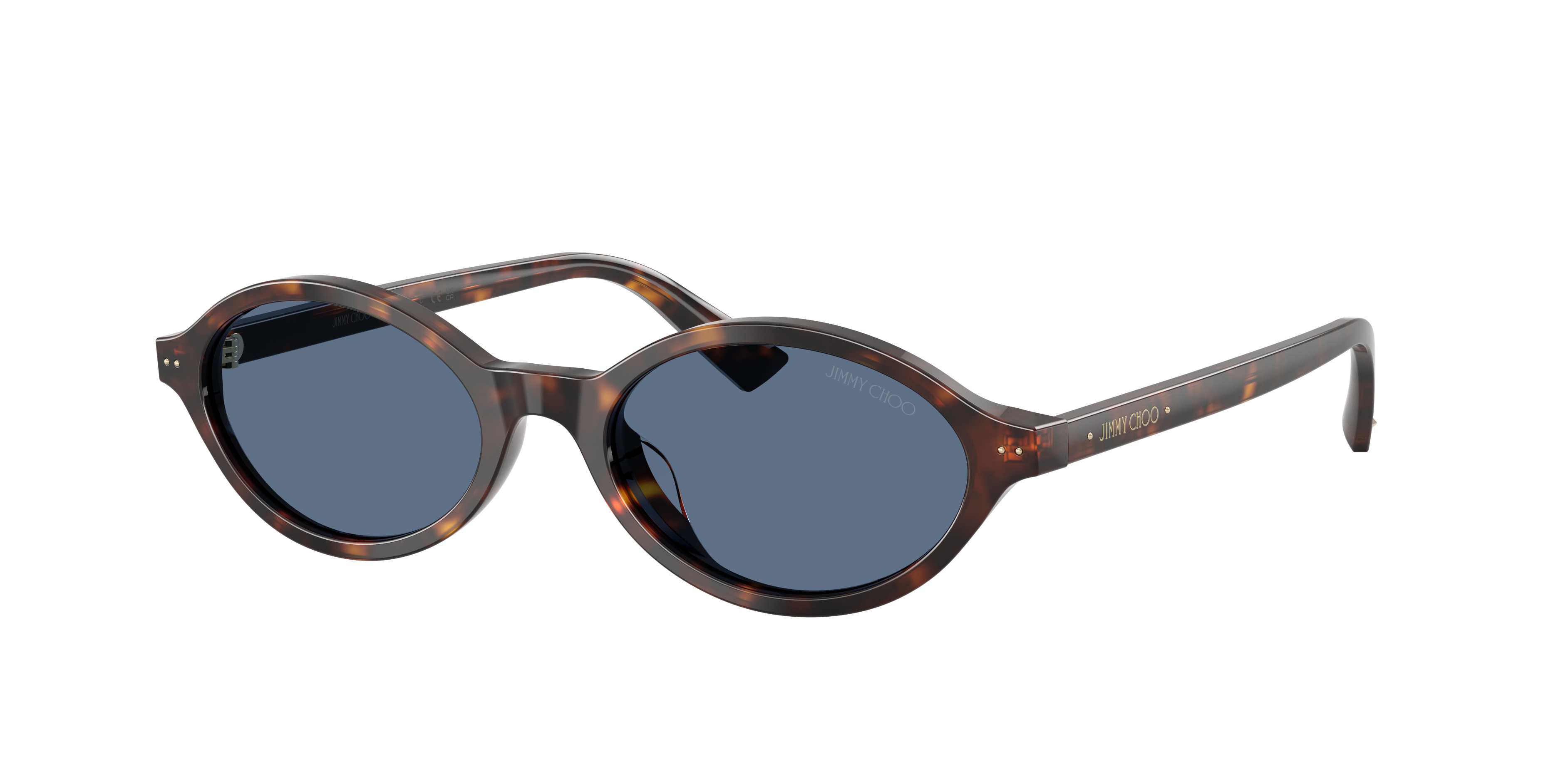Jimmy Choo Woman Sunglass JC5068U -  Frame color: Havana, Lens color: Blue