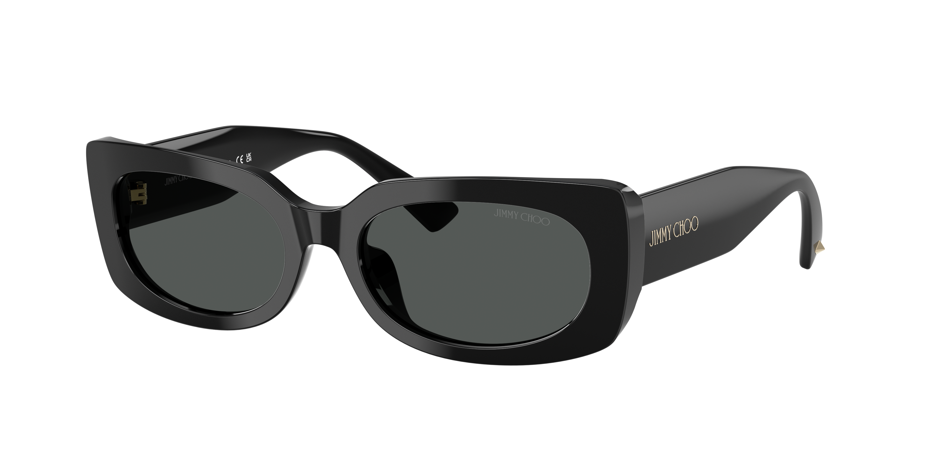 Jimmy Choo Woman Sunglass JC5029U -  Frame color: Black, Lens color: Dark Grey