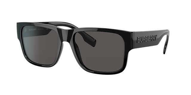 Burberry BE4358 Knight 57 Polar Dark Grey & Matte Black Polarized  