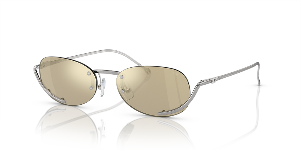 Diesel DL1004 M (53 - 16) with Yellow lenses and Silver frame