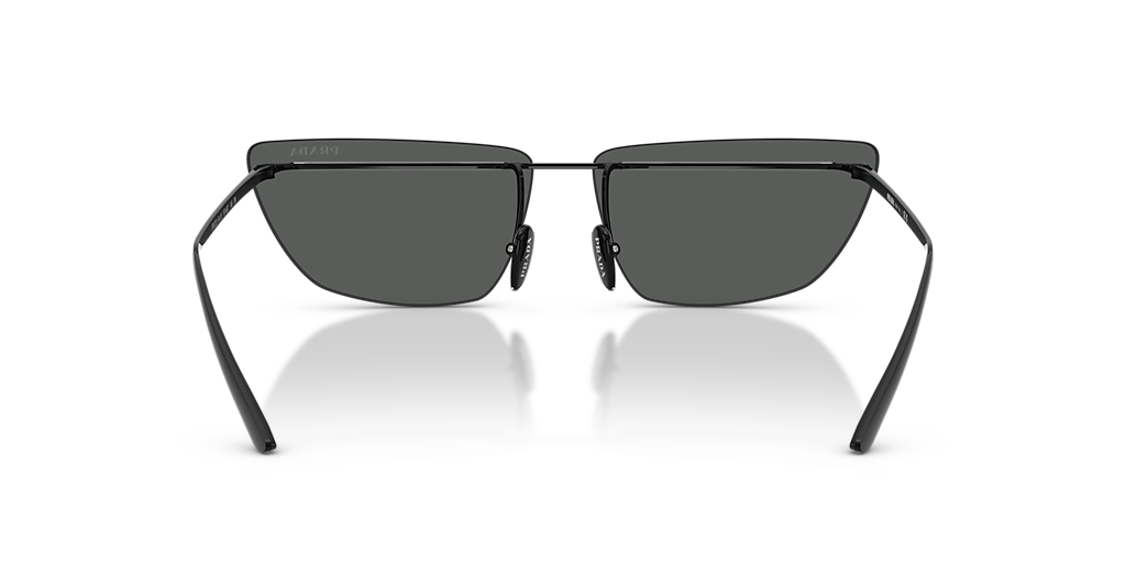 Prada PR C52S M (64 - 13) with Grey lenses and Black frame