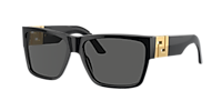 VERSACE VE4296 Black - Men Luxury Sunglasses, Dark Grey - Polar Lens