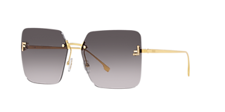 Fendi Fendiway XXS (54 - 16) with Brown lenses and Tortoise