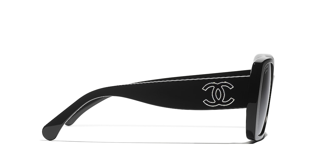 Chanel Square Sunglasses CH5541 M (54 - 18) with Grey lenses and