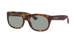Saint Laurent SL 567 S (51 - 20) with Black lenses and Black frame