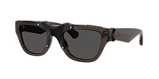 Burberry BE4449 M (53 - 19) with Brown lenses and Brown  display picture 1