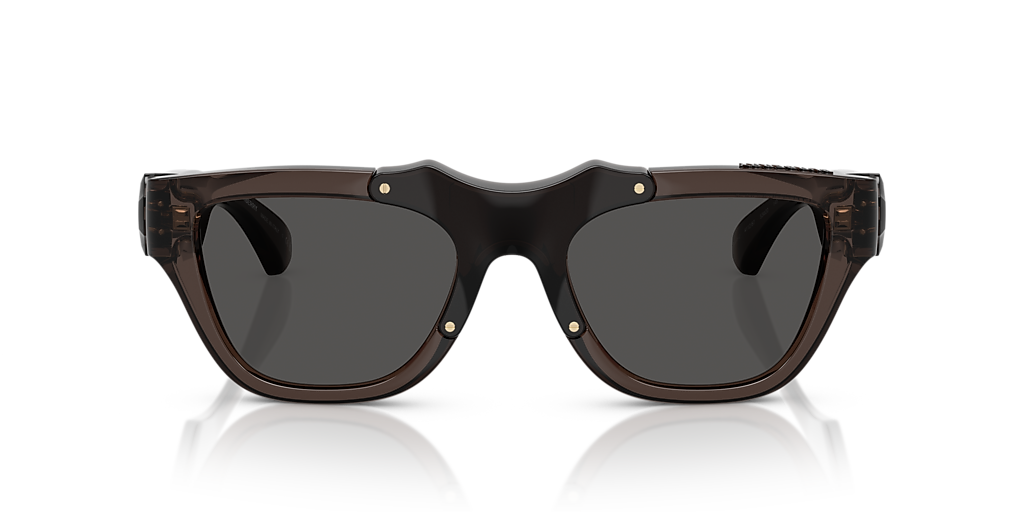 Burberry BE4445U M (53 - 20) with Grey lenses and Grey frame  display picture 1
